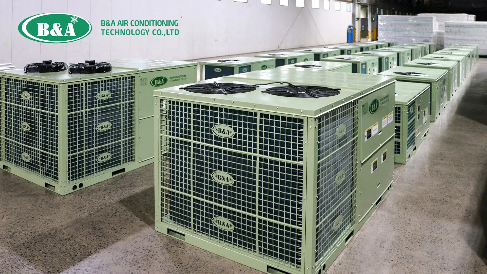 RTU Product Line | 5-10 Ton Commercial Units | B&A